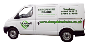 Shropshire Drains Van